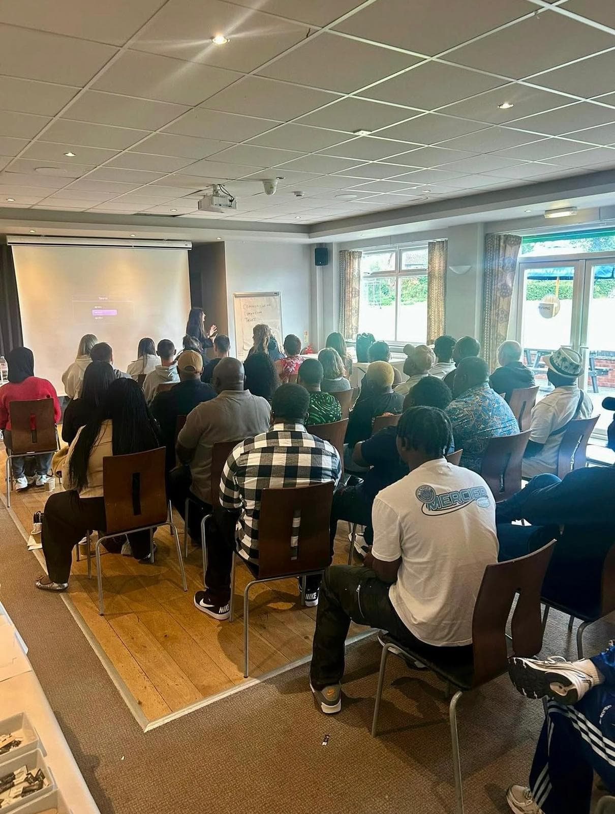 Leadership training session